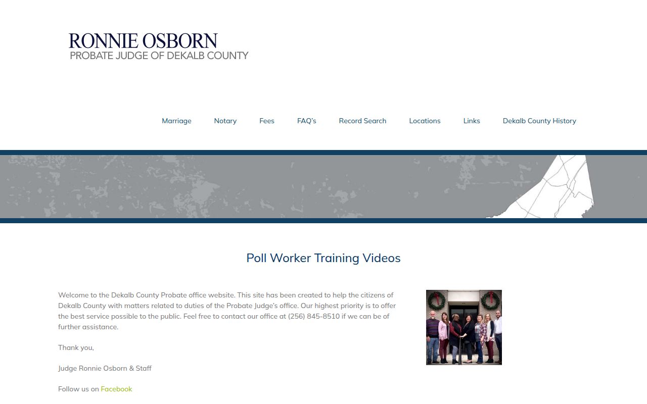DeKalb County Probate Court records page
